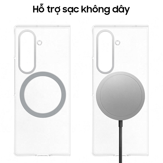 Ốp lưng trong suốt Magnet Galaxy Z Fold7